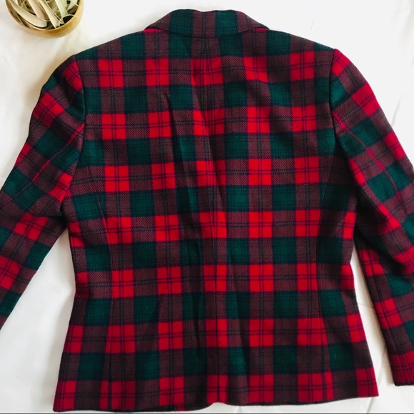 Pendleton Wool Plaid Blazer - Picture 2 of 8